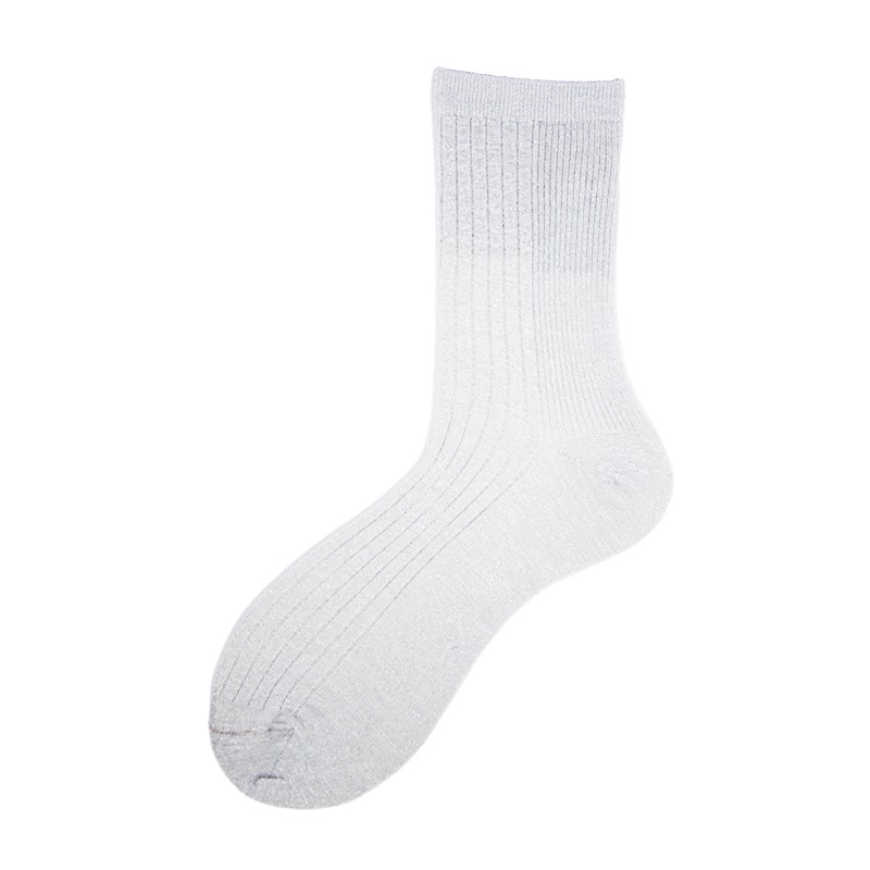 Short Sock in Cotton and Lurex N°92